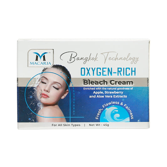 Macaria Oxygen Rich Bleach Cream, 45g