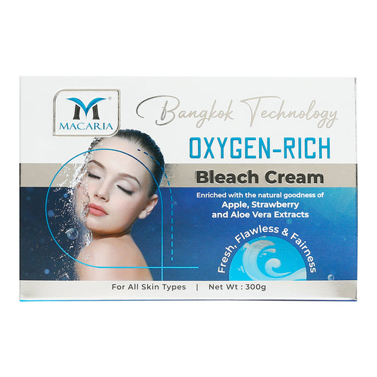 Macaria Oxygen Rich Bleach Cream, 300g