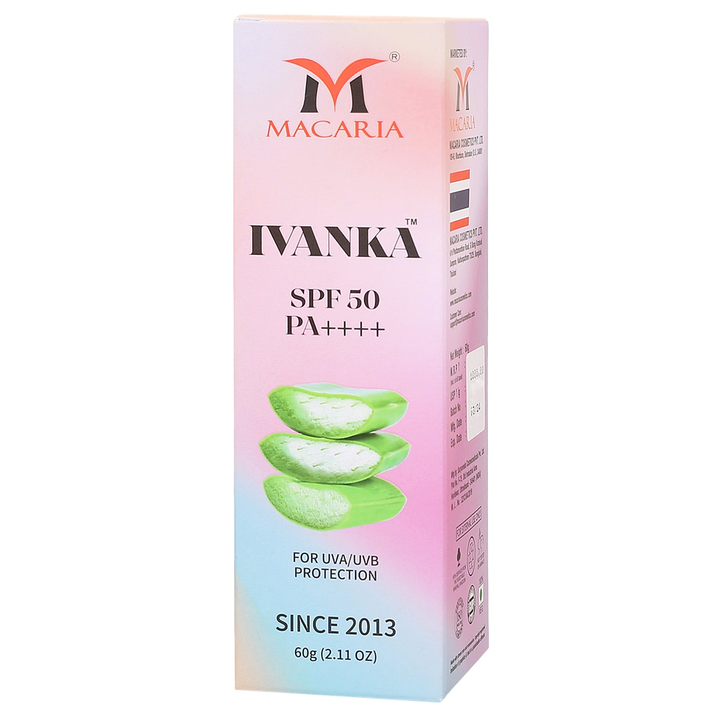 Ivanka SPF 50 PA++++, 60g