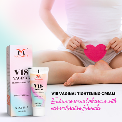 V18 Vaginal Tightening Cream, 30g