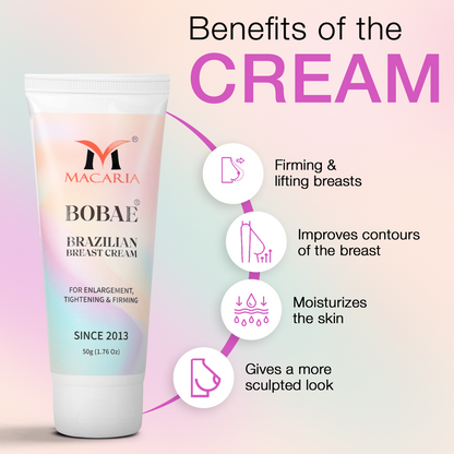 Bobae Brazilian Breast Cream, 50g